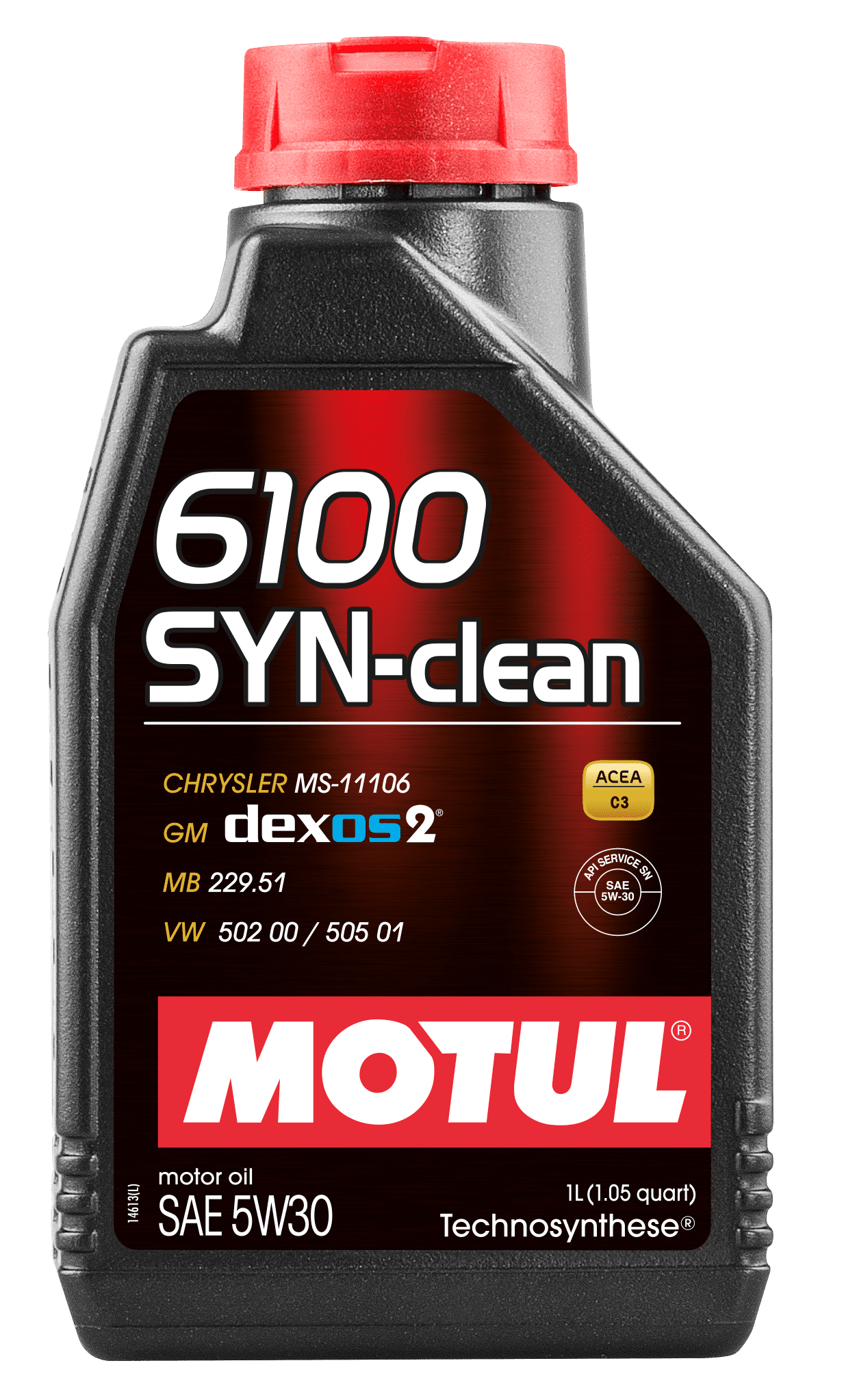 Моторное масло Motul 6100 SYN-CLEAN 5W-30, 1л